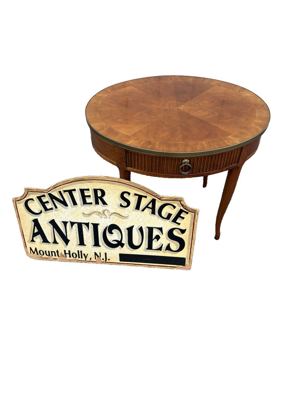 67231 Baker Furniture Oval Lamp Table Stand
