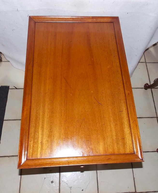Pecan Georgian Court Tea Table / Side Table (T635) gallery