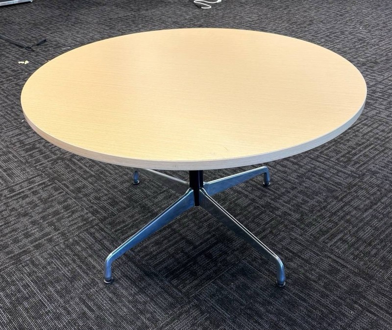 Mcm Eames Herman Miller Round Table 48” gallery