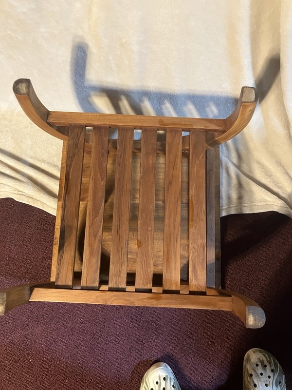 Solid Teak Wood End Table gallery