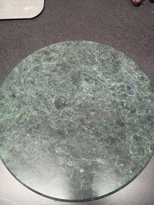 ❗Vintage Bombay Company Round❗ Marble Table Top MARBLE TRAY TOP ONLY gallery