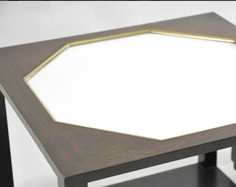HARVEY PROBBER Square Side Table w/ Casters gallery