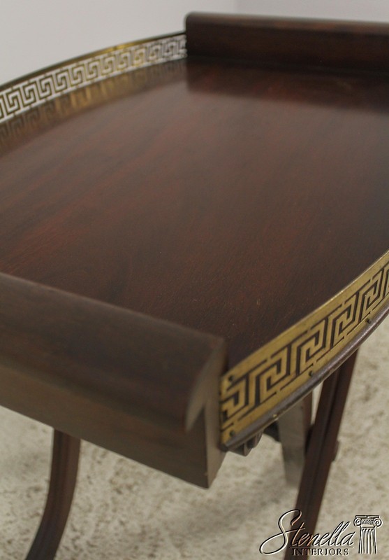F59341: FERGUSON Regency Style Vintage Tray Top Server Table gallery