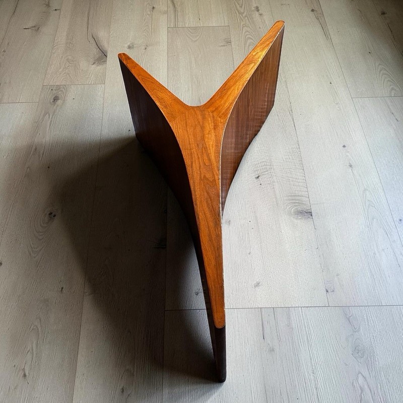 Vladimir Kagan Upsilon Cocktail / Coffee Table, Mid Century Modern Vintage gallery