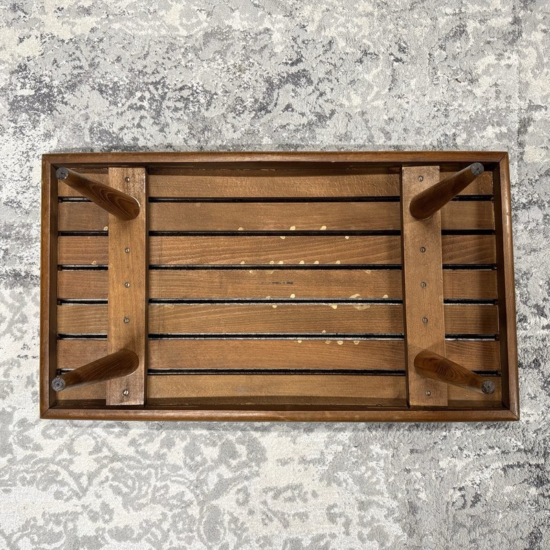Mid Century Slat Bench Coffee Table - Yugoslovia gallery