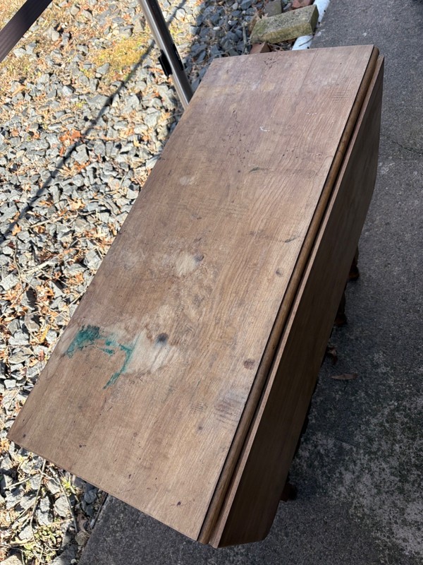 Vintage Antique Gate Leg Drop Leaf Expanding Table/Pickup at 08534 gallery