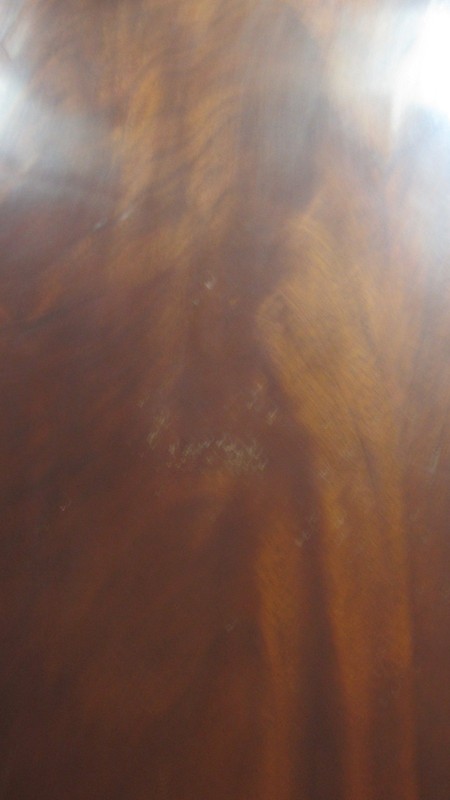 Flame Mahogany Banquet Dining Table Pedestal Highend Designer gallery