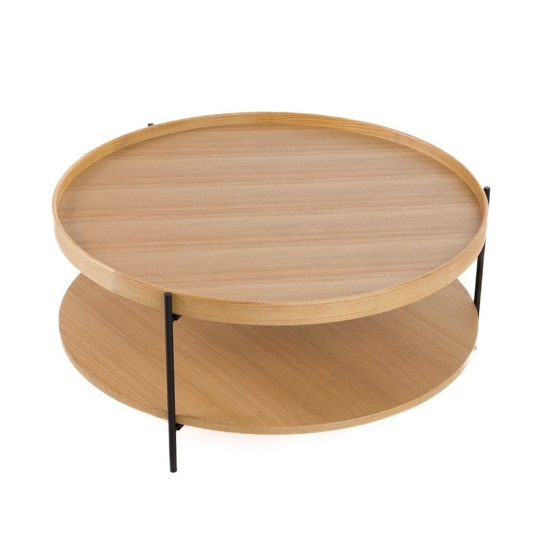 Modrest Savoy - Modern Natural Ash Large Coffee Table gallery