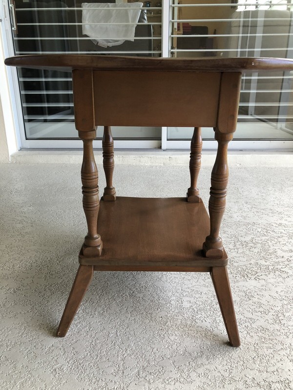 antique cushman table