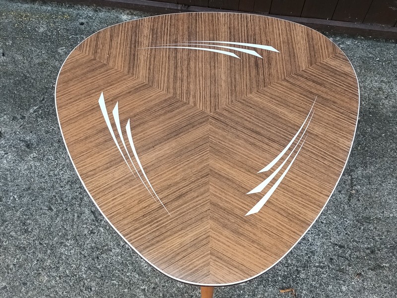 50s Table Vintage Kidney Table Coffee Table Rockabilly Retro Coffee Table 50s 1 gallery