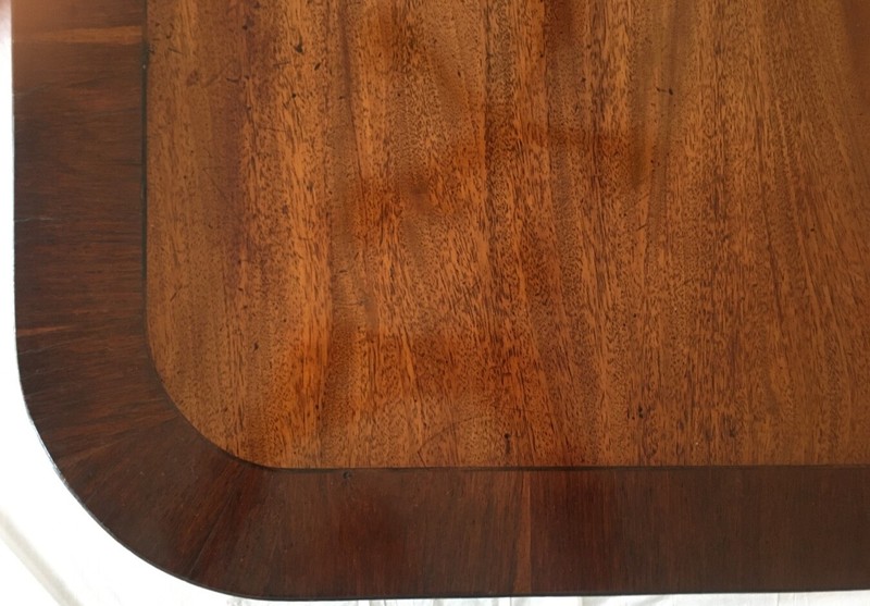 Antique Regency mahogany tilt-top breakfast table gallery