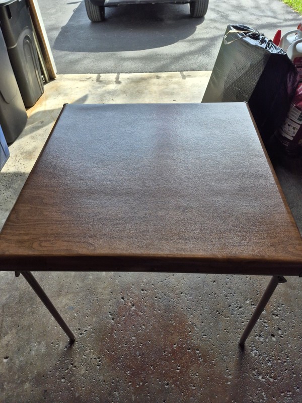 Vintage Samsonite Folding Card Table - Style 7743 gallery