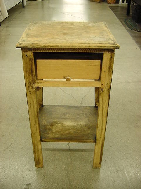 VINTAGE MCM OLIVE & MYERS NIGHT STAND TABLE gallery