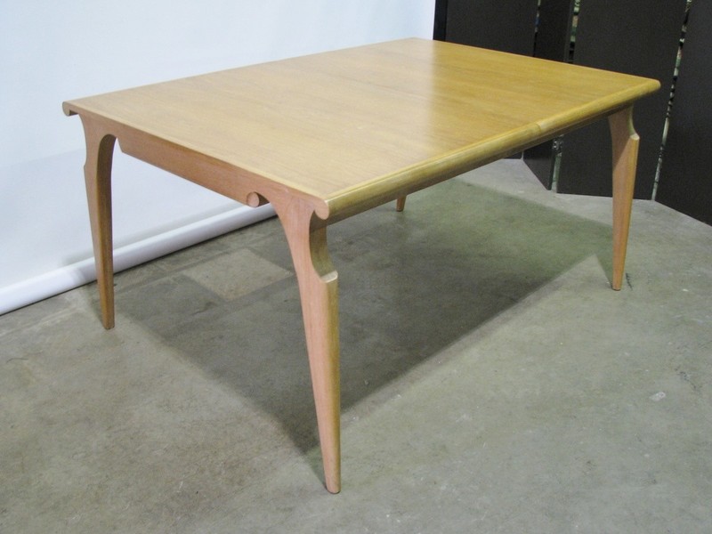 1957 “Casa del Sol” 96″ MCM Dining Table by John Van Koert for Drexel; Mint