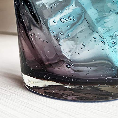Ryukyu Glass Rocks Glass Okinawa Souvenir Churaumi Rocks Glass Purple x Blue gallery