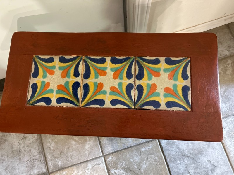 Vintage California Tile Table Hispano Moresque gallery