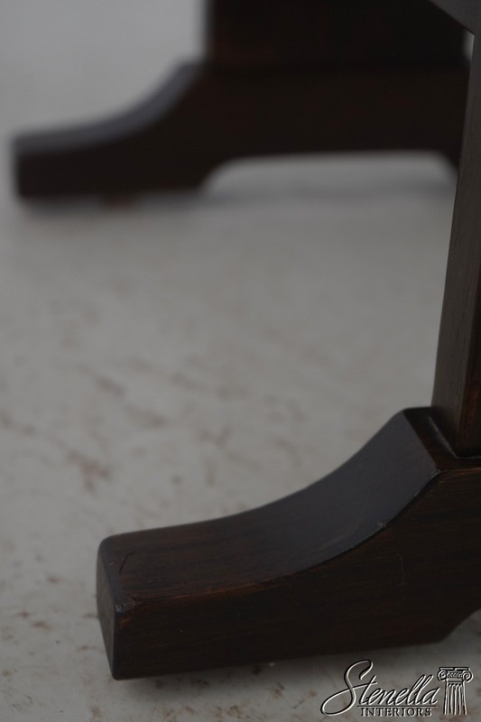 71942: STICKLEY Small Mission Oak Dropleaf Occasional Table gallery