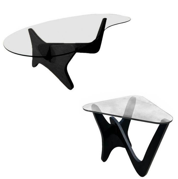 Mid-Century Paul Frankl Dining Table with Architectural Base
