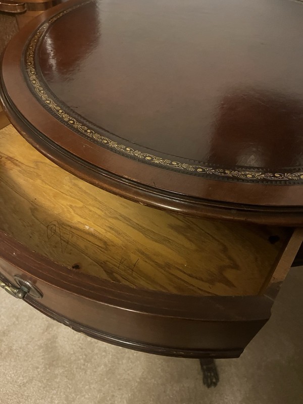 All Mahogany Colonial Art Co table Circa 1920-1940 gallery