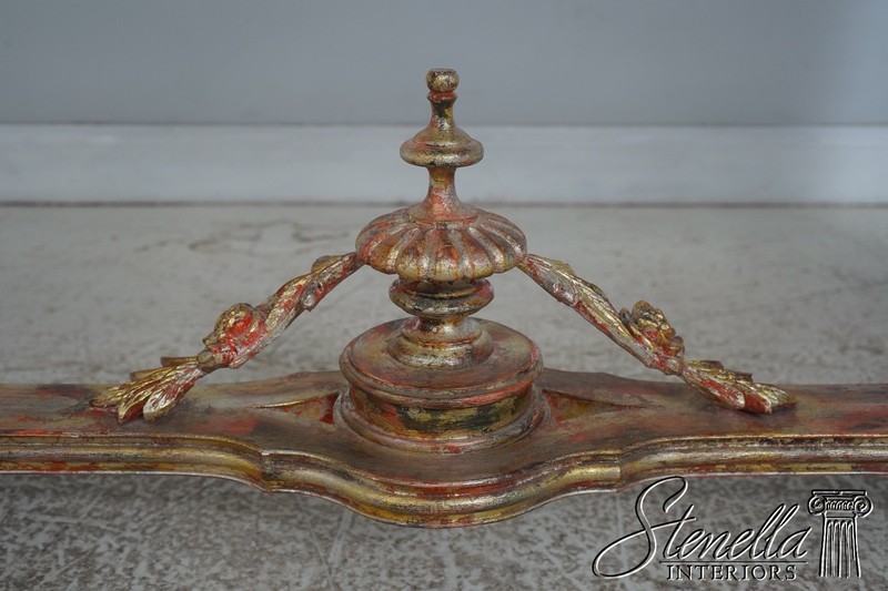L73335: French Louis XVI Mirror Top Carved Console Table gallery