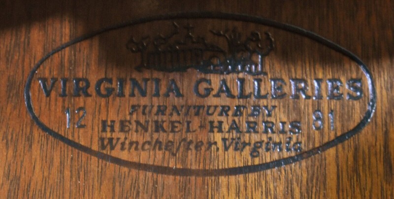 Henkel Harris Mahogany Queen Anne Tea Table #29 Stain gallery