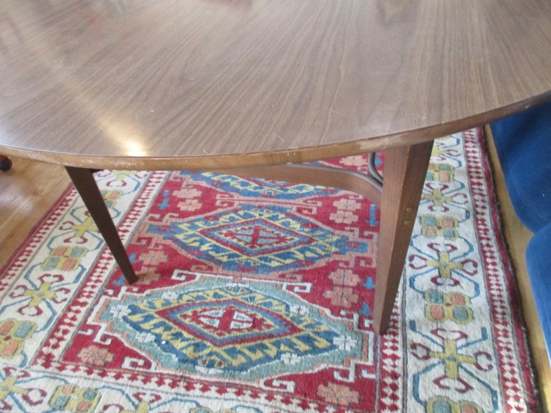 Mid century modern round dinning table gallery