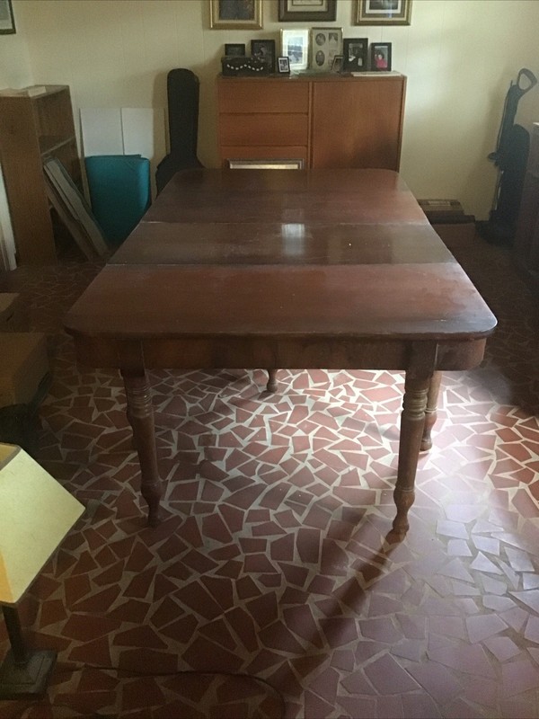 Antique Cherry Drop-Leaf Dining Table