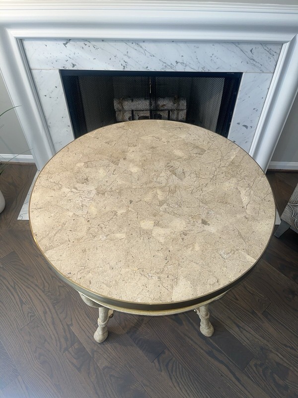 1980s Vintage Marge Carson Center Table gallery