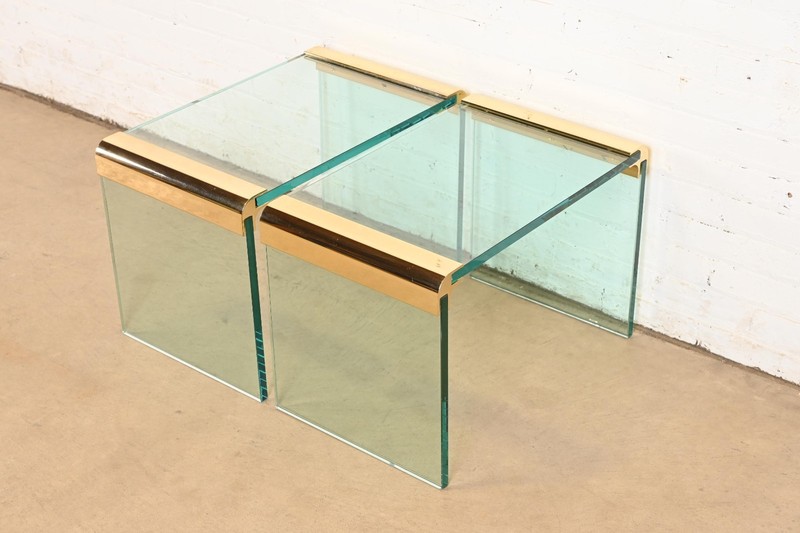 Leon Rosen for Pace Collection Mid-Century Modern Hollywood Regency Side Tables gallery