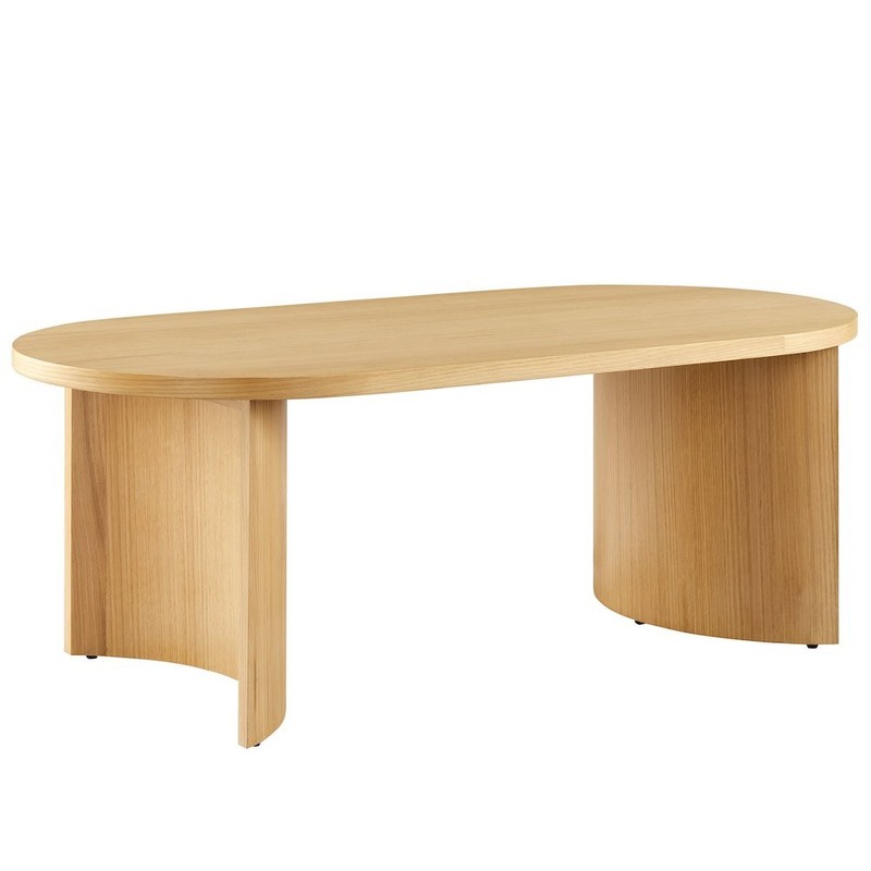 Aspect Oval Wood Coffee Table gallery