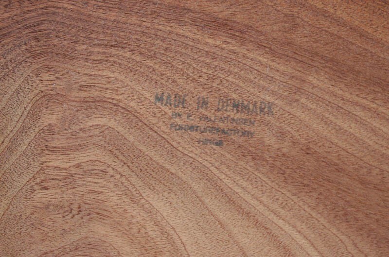 valentinsen MCM Danish Dining Table Teak Table Top Solid 3/4" lumber gallery