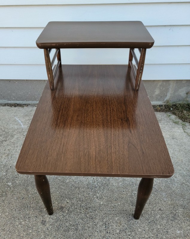 Classic Mid Century Modern Authentic Baumritter End Table USA gallery