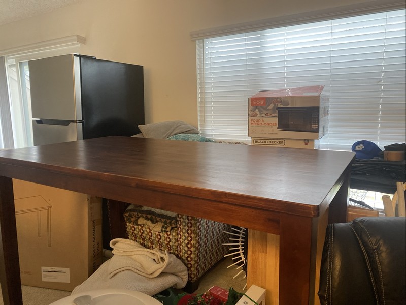 Rich Mahogany Dining Table