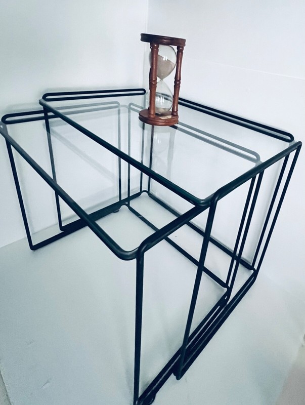 MAX SAUZE ISOCSEE NESTING TABLES From Studio 1970s Mid Century Minimalism gallery