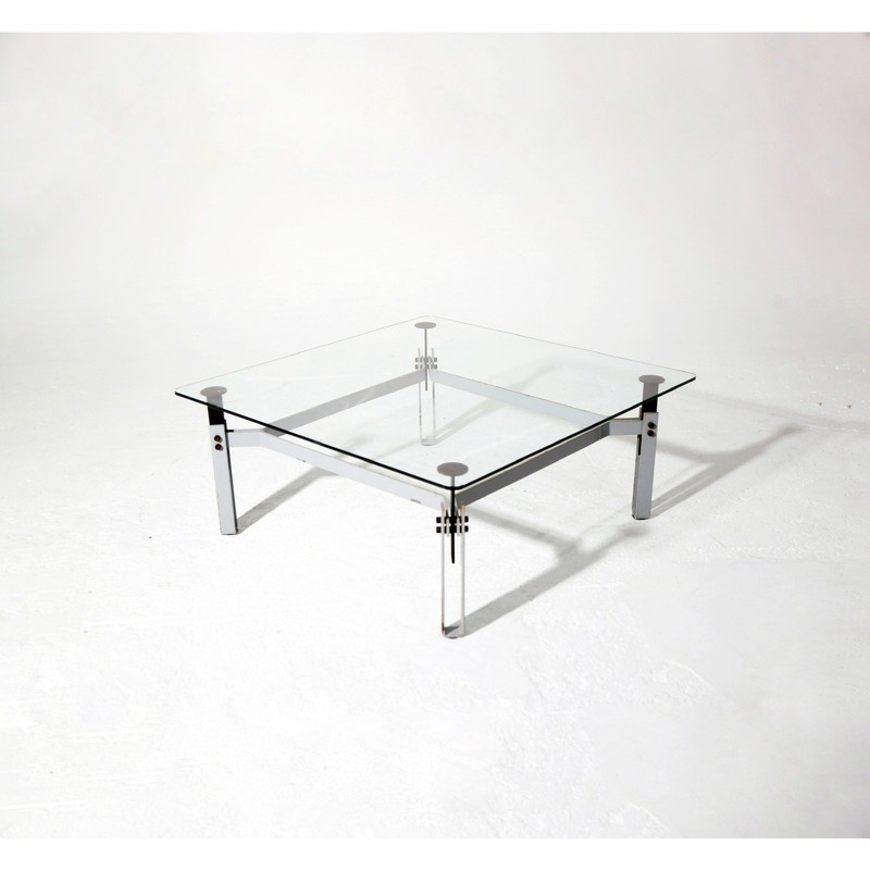 Mid Century Italian Coffee Table Vintage Living Room Table MCM Brooklyn