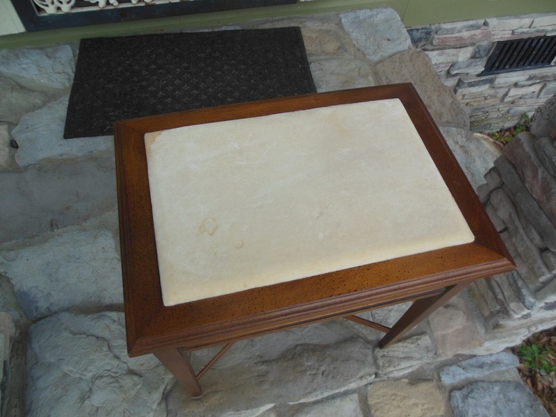 Vintage BRANDT Table Display Cabinet Case 20" x 18" x 13" Nice! gallery
