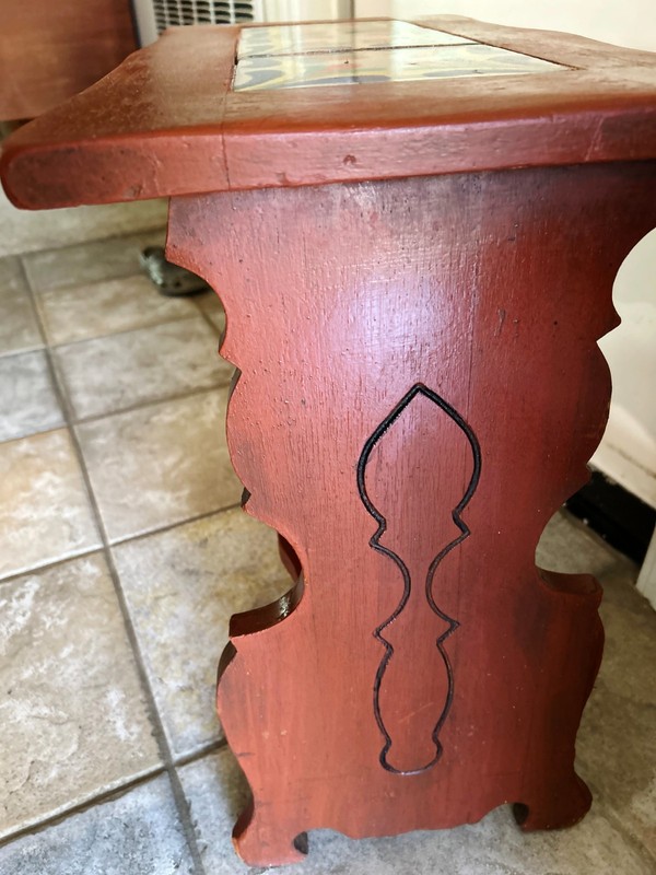 Vintage California Tile Table Hispano Moresque gallery