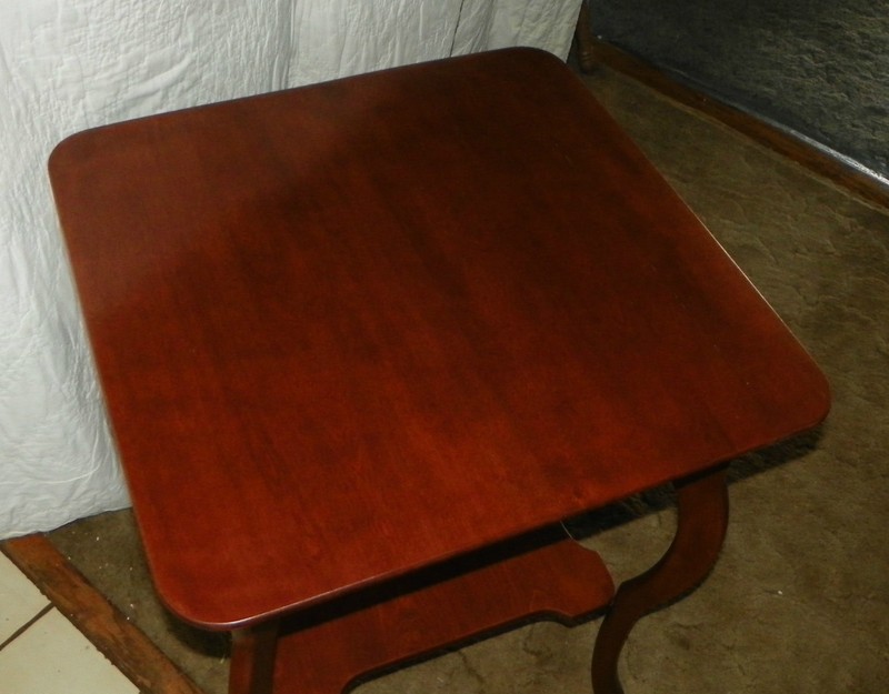 Solid Cherry Carved Parlor Table / Center Table (PRT4) gallery