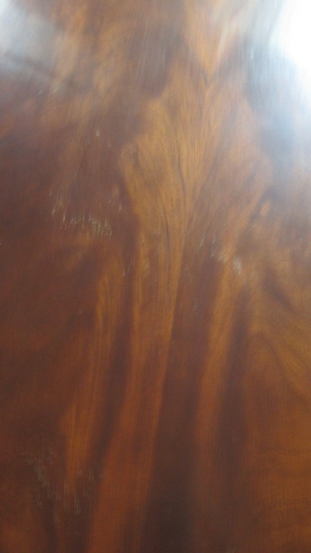 Flame Mahogany Banquet Dining Table Pedestal Highend Designer gallery