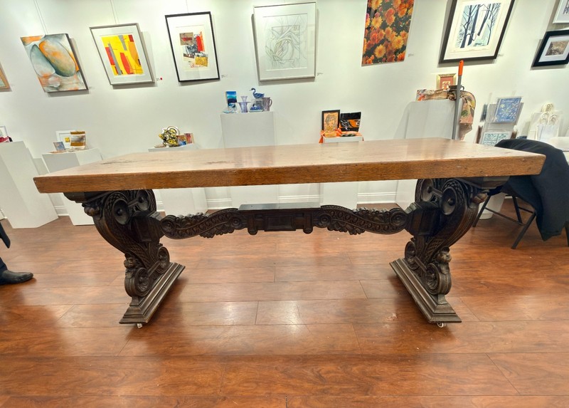 jacobean library table