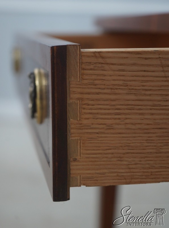 L73230: HEKMAN Flame Mahogany Federal Console Hall Table gallery