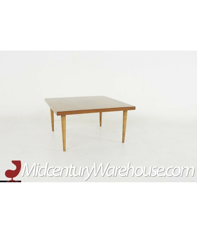 Merton Gershun for American of Martinsville Mid Century Square Walnut Coffee Tab gallery