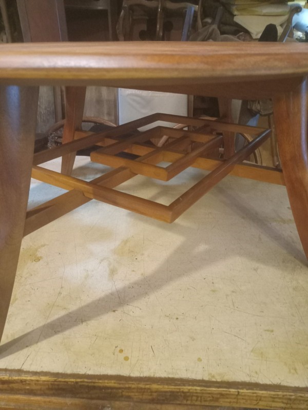 Mid Century Oval Maple Coffee Table by Heywood Wakefield (CT449) gallery