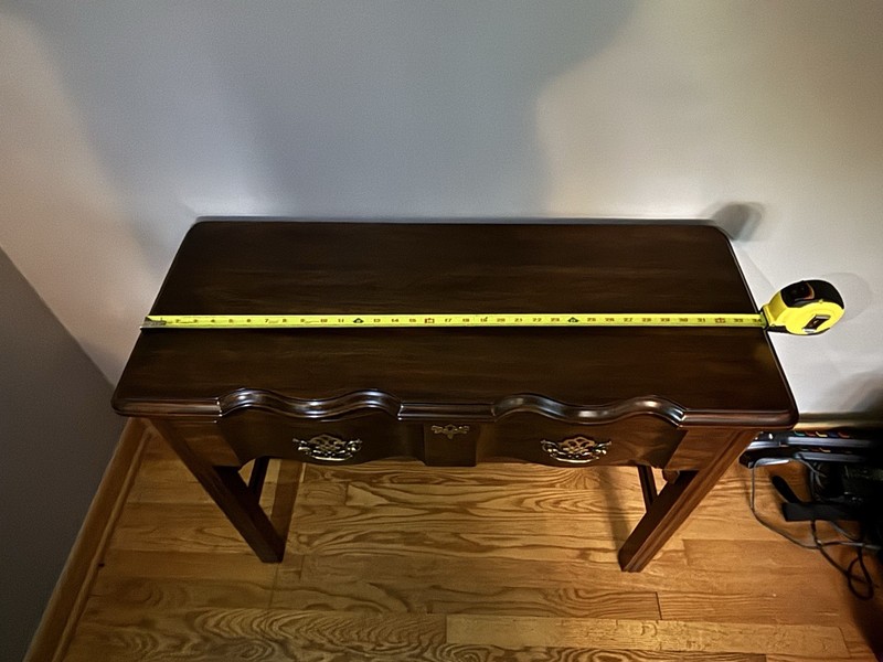 Vintage Harden Cherry Library Table gallery