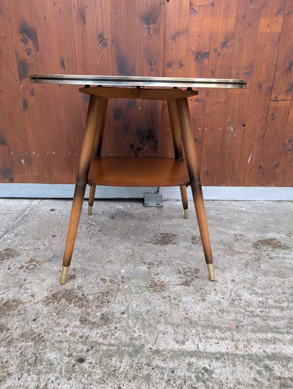 50S Vintage Kidney Table Coffee Table Rockabilly Retro 50S