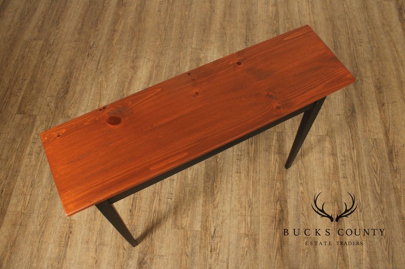 Shaker Style Painted Pine Console Table gallery