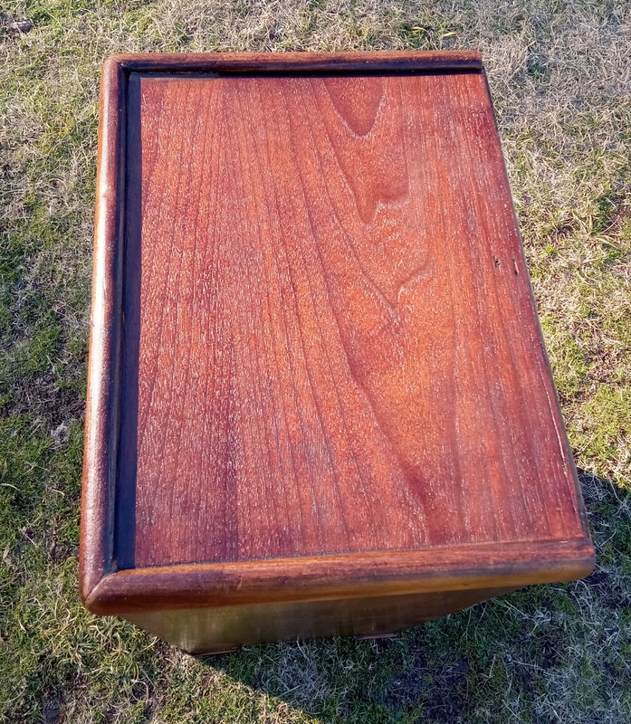 Mid Century Retro Walnut 3 Drawer Nightstand (NS141) gallery
