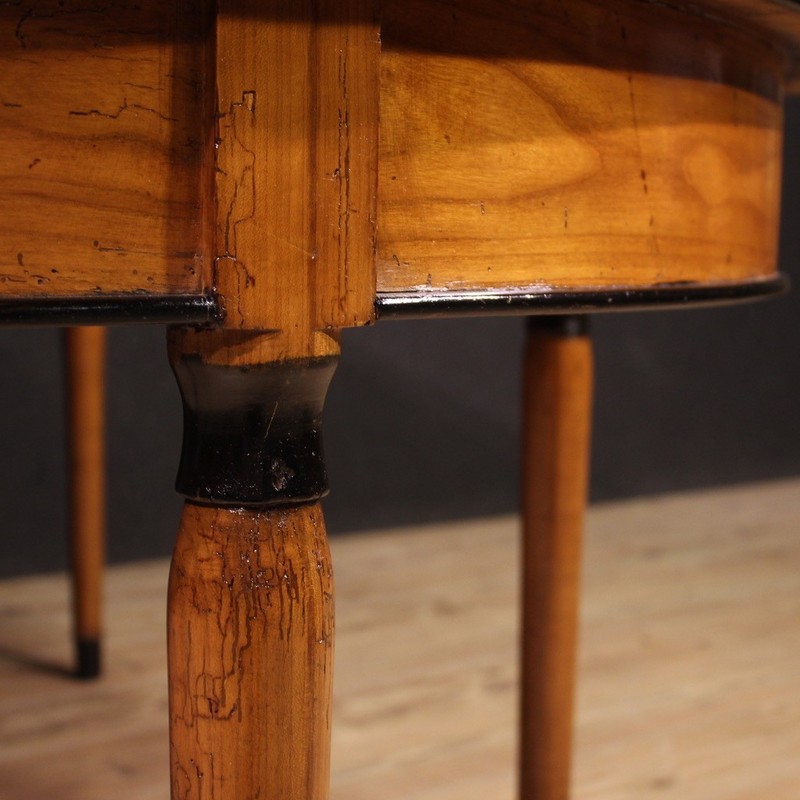 Extendable table antique style furniture console wood vintage 20th century gallery