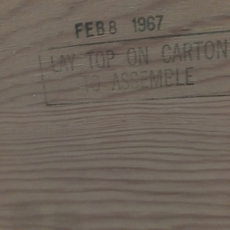 antique vintage wooden drafting table ANSCO made In NEW YORK gallery