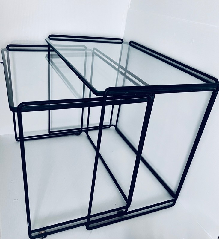 MAX SAUZE ISOCSEE NESTING TABLES From Studio 1970s Mid Century Minimalism gallery